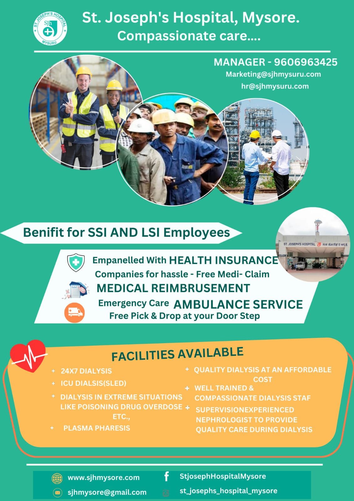 Benefits for SSI and LSI Employees